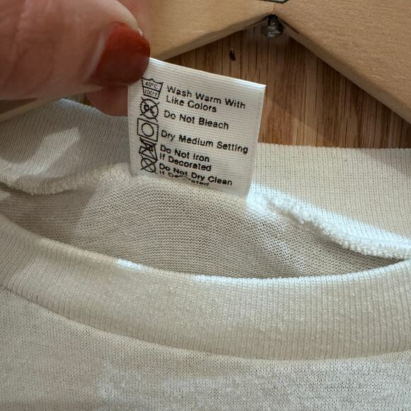 Vintage REM Reconstruction III 1985 Tour Tee Rare Authentic LS Rockit Medium - Picture 5 of 7